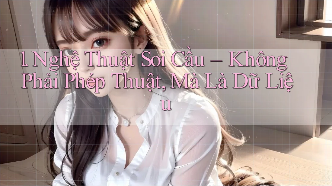 1. Nghệ Thuật Soi Cầu – Không Phải Phép Thuật, Mà Là Dữ Liệu
