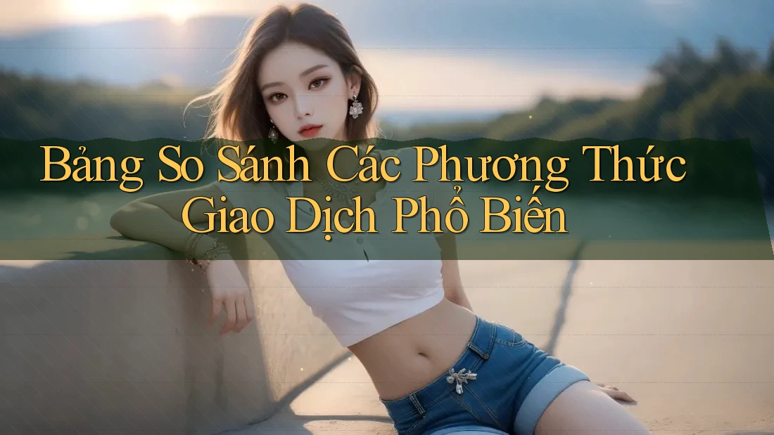 Bảng so sánh các phương thức giao dịch phổ biến