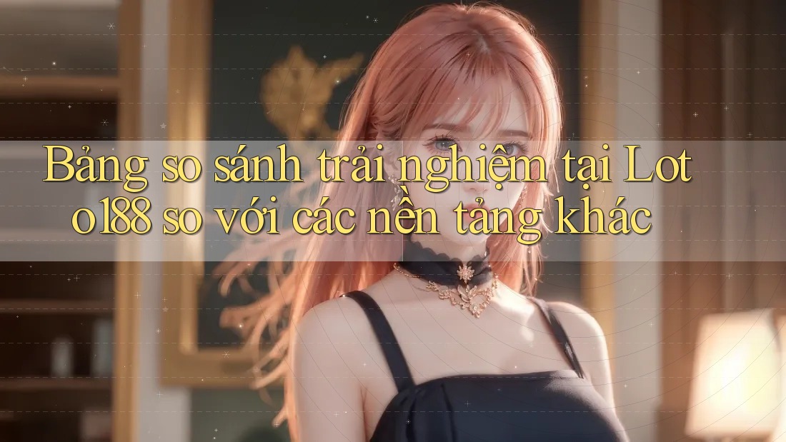 Bảng so sánh trải nghiệm tại Loto188 so với các nền tảng khác