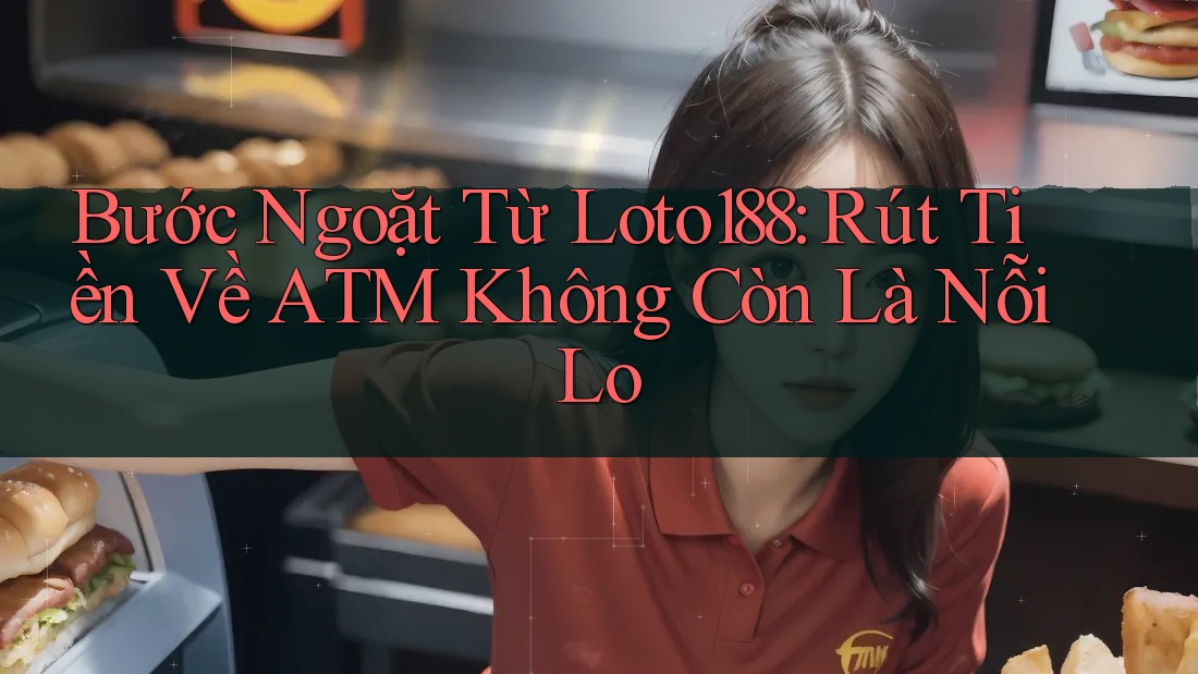 Bước Ngoặt Từ Loto188: Rút Tiền Về ATM Không Còn Là Nỗi Lo