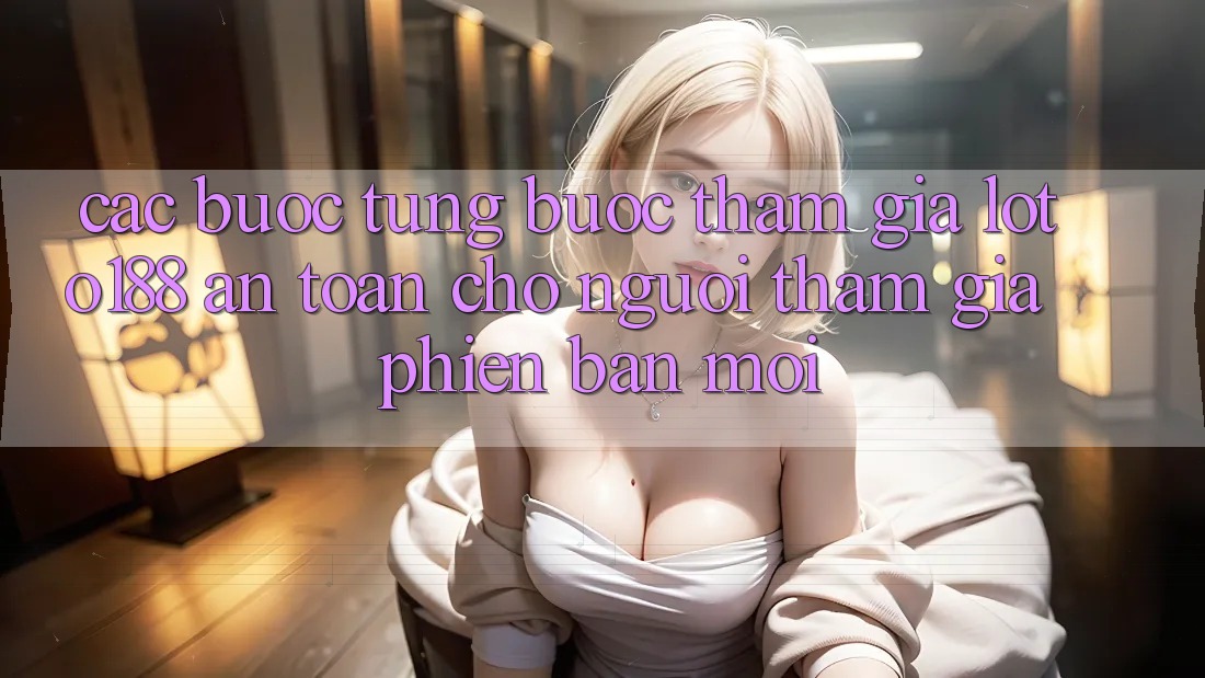 Các bước Từng Bước Tham Gia Loto188 An Toàn Cho Người tham gia Phiên bản mới