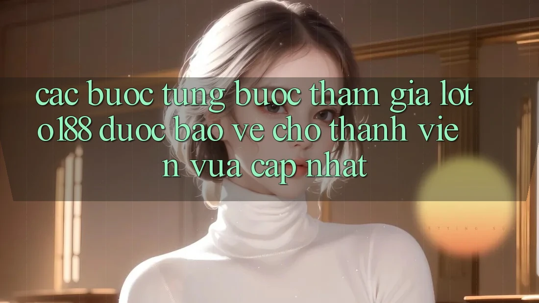 Các bước Từng Bước Tham Gia Loto188 Được bảo vệ Cho Thành Viên Vừa cập nhật