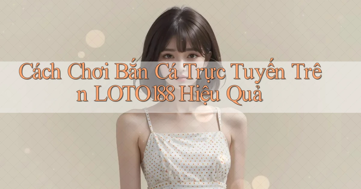 cách chơi bắn cá trực tuyến trên loto188 hiệu quả