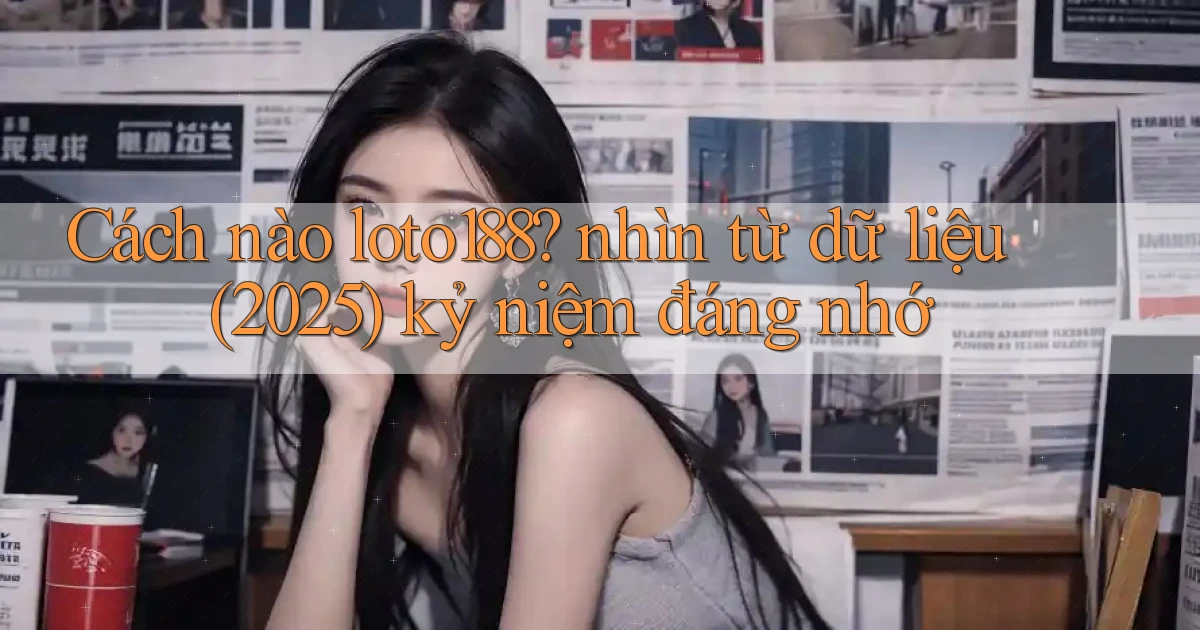 Cách nào loto188 nhìn từ dữ liệu (2025) kỷ niệm đáng nhớ