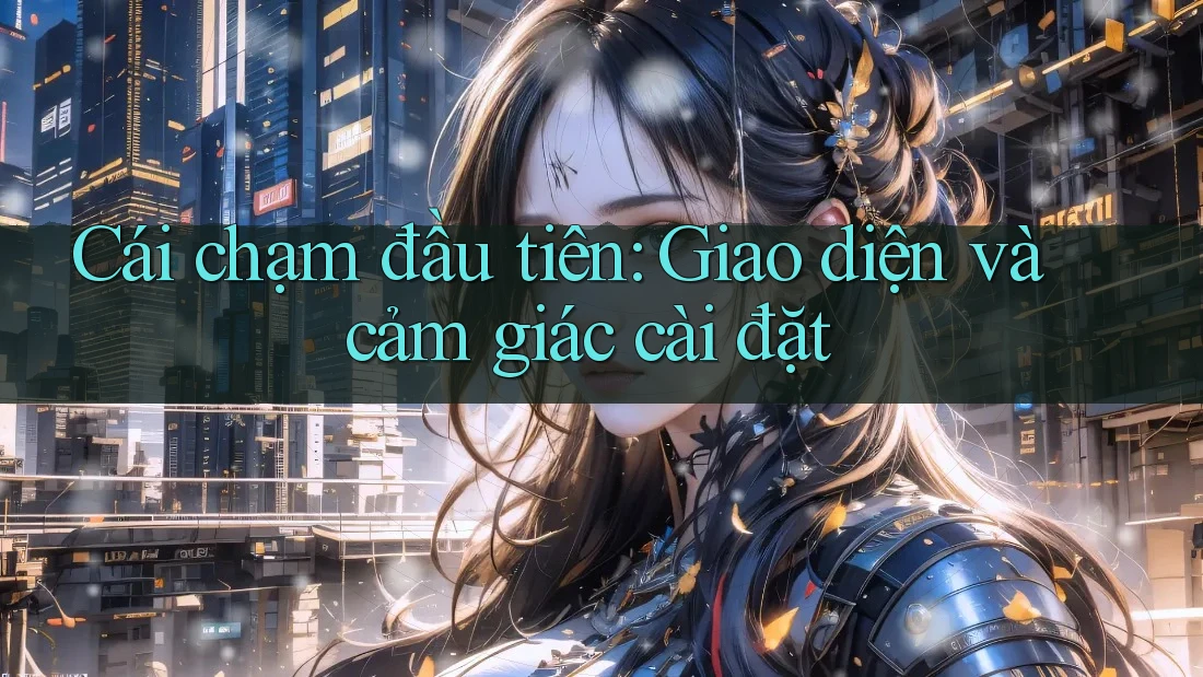 Cái chạm đầu tiên: Giao diện và cảm giác cài đặt