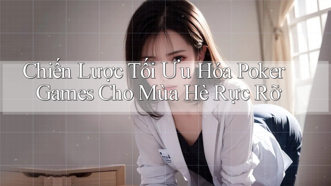 Chiến Lược Tối Ưu Hóa Poker Games Cho Mùa Hè Rực Rỡ