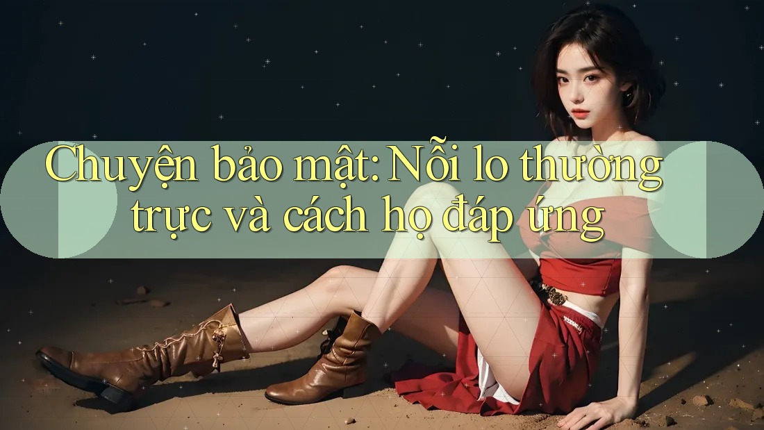 Chuyện bảo mật: Nỗi lo thường trực và cách họ đáp ứng