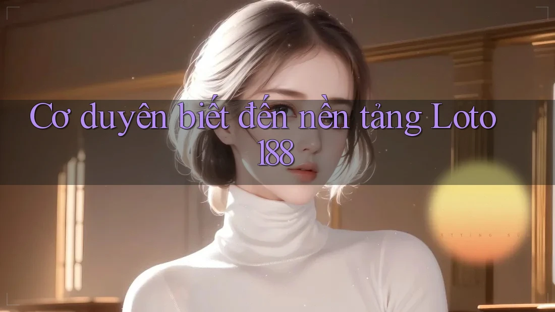 Cơ duyên biết đến nền tảng Loto188