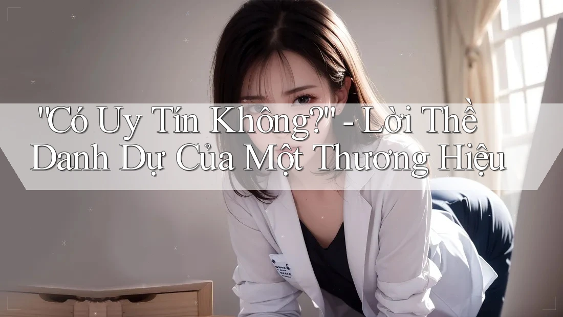 “Có Uy Tín Không?” - Lời Thề Danh Dự Của Một Thương Hiệu
