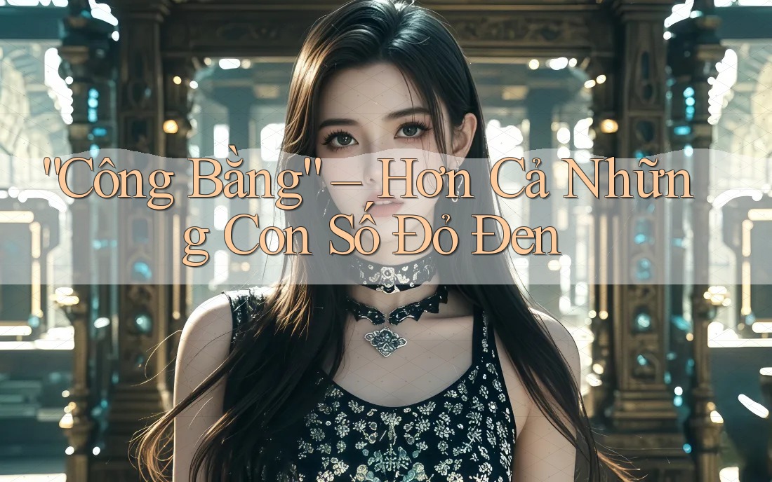 “Công Bằng” – Hơn Cả Những Con Số Đỏ Đen