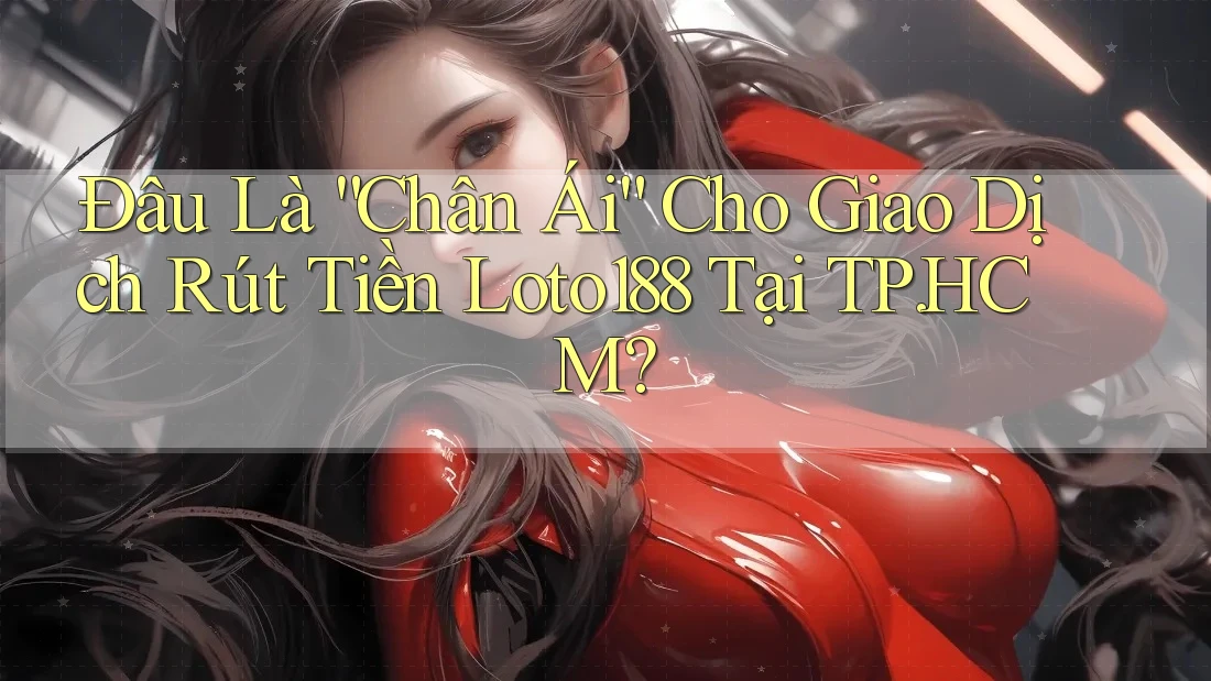 Đâu Là “Chân Ái” Cho Giao Dịch Rút Tiền Loto188 Tại TP. HCM?
