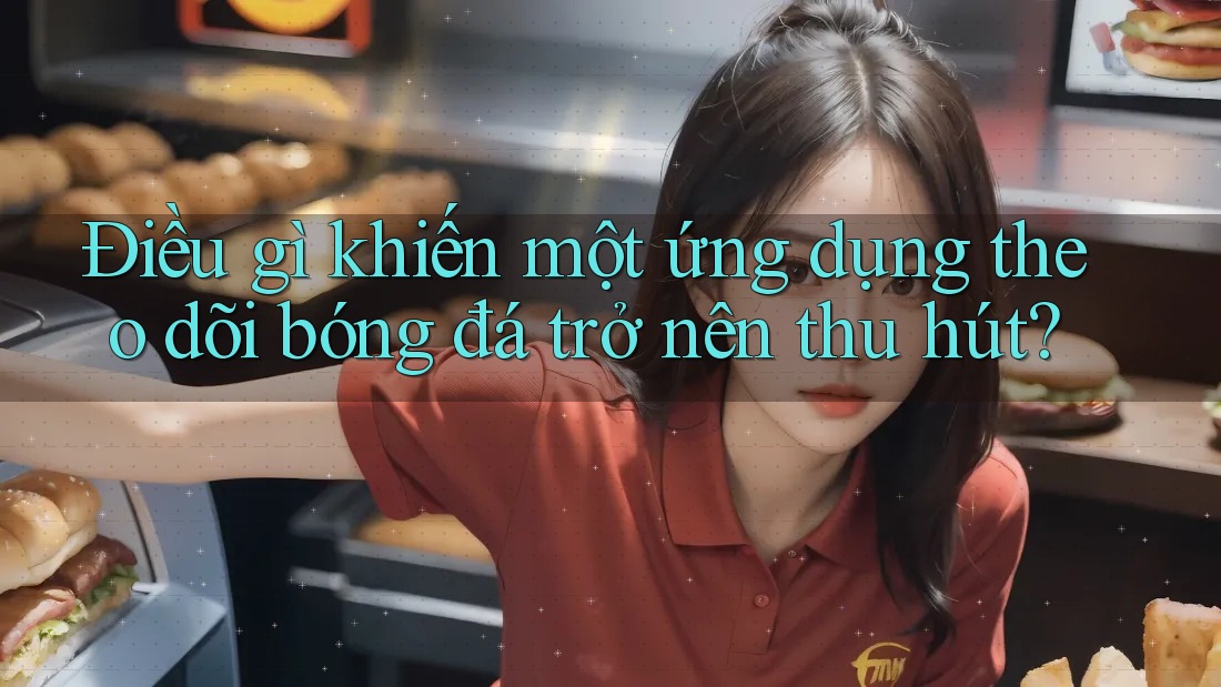 Điều gì khiến một ứng dụng theo dõi bóng đá trở nên thu hút?