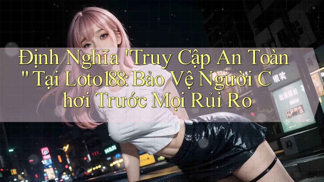 Định Nghĩa “Truy Cập An Toàn” Tại Loto188: Bảo Vệ Người Chơi Trước Mọi Rủi Ro
