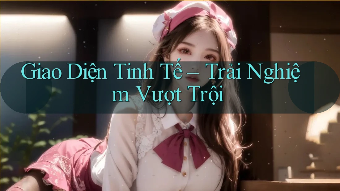 Giao Diện Tinh Tế – Trải Nghiệm Vượt Trội