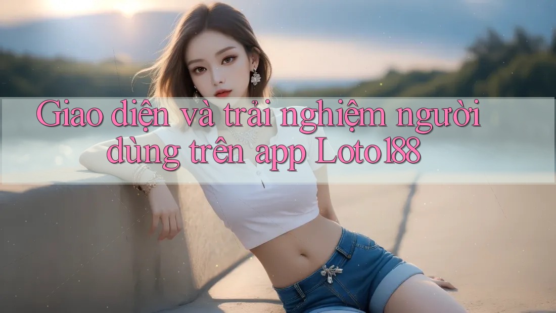 Giao diện và trải nghiệm người dùng trên app Loto188