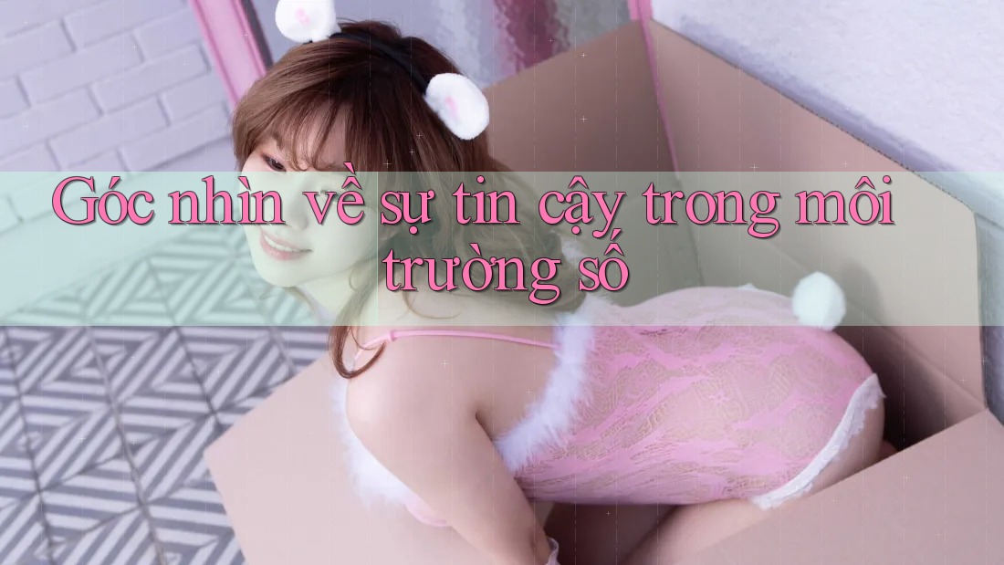 Góc nhìn về sự tin cậy trong môi trường số
