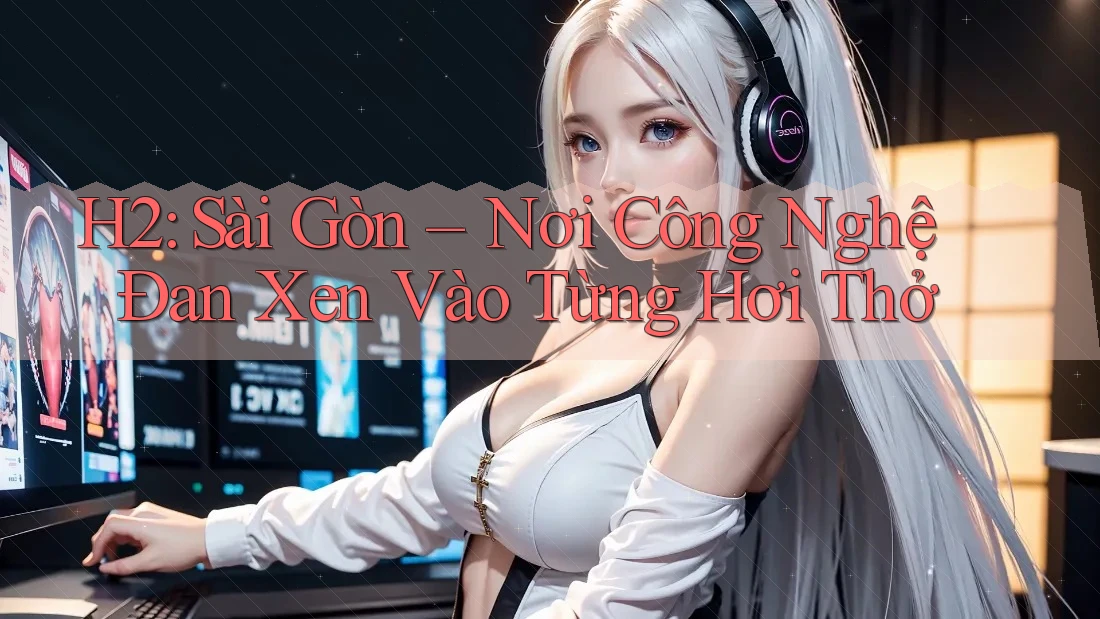 H2: Sài Gòn – Nơi Công Nghệ Đan Xen Vào Từng Hơi Thở