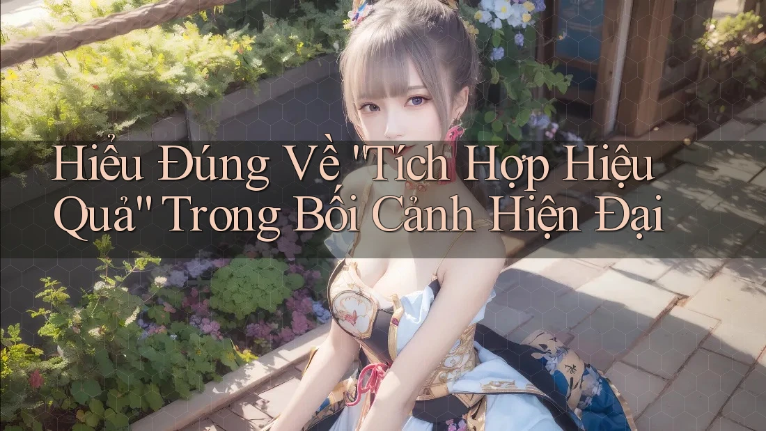 Hiểu Đúng Về “Tích Hợp Hiệu Quả” Trong Bối Cảnh Hiện Đại