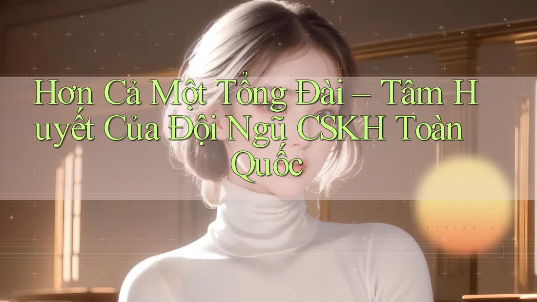 Hơn Cả Một Tổng Đài – Tâm Huyết Của Đội Ngũ CSKH Toàn Quốc