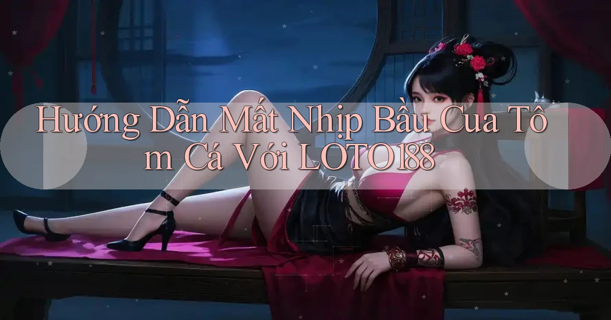 hướng dẫn mất nhịp bầu cua tôm cá với loto188