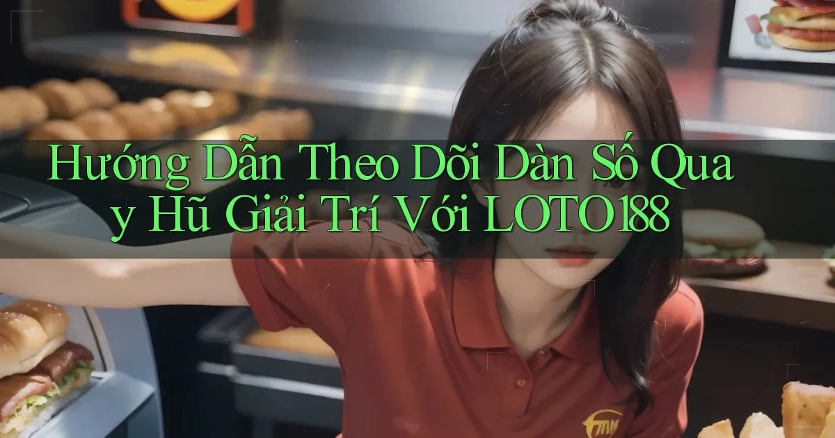 hướng dẫn theo dõi dàn số quay hũ giải trí với loto188