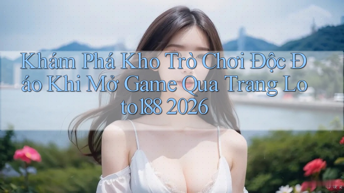 Khám Phá Kho Trò Chơi Độc Đáo Khi Mở Game Qua Trang Loto188 2026