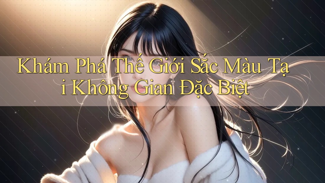 Khám Phá Thế Giới Sắc Màu Tại Không Gian Đặc Biệt