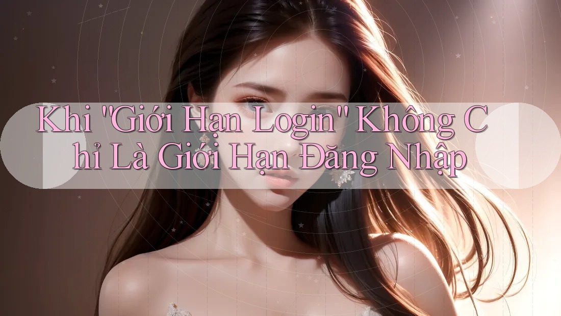 Khi “Giới Hạn Login” Không Chỉ Là Giới Hạn Đăng Nhập