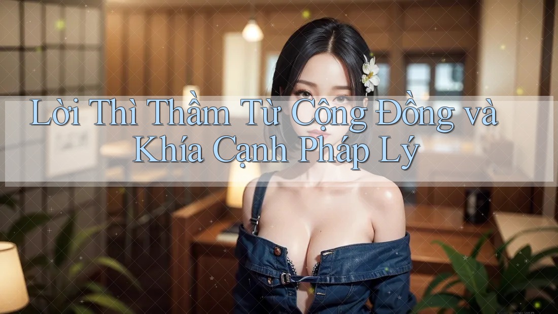 Lời Thì Thầm Từ Cộng Đồng và Khía Cạnh Pháp Lý