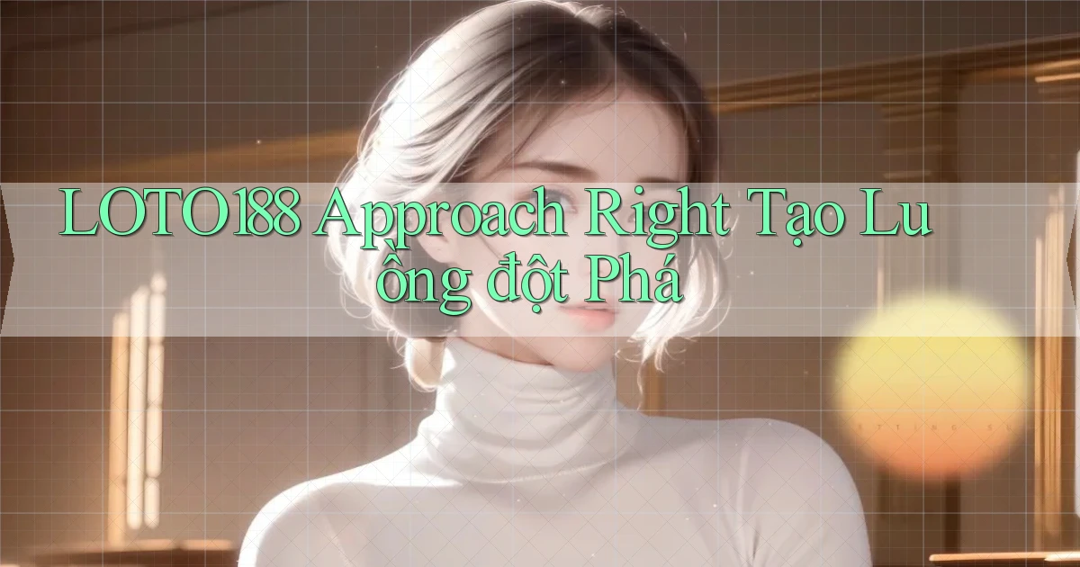 loto188  approach right tạo luồng đột phá