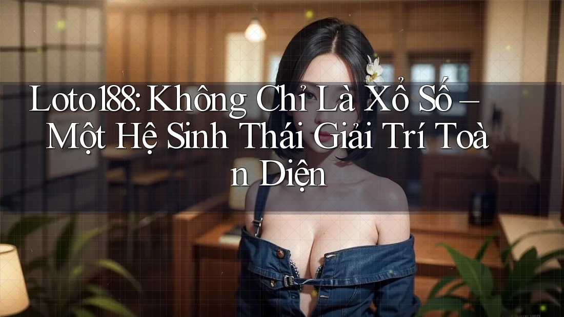 Loto188: Không Chỉ Là Xổ Số – Một Hệ Sinh Thái Giải Trí Toàn Diện