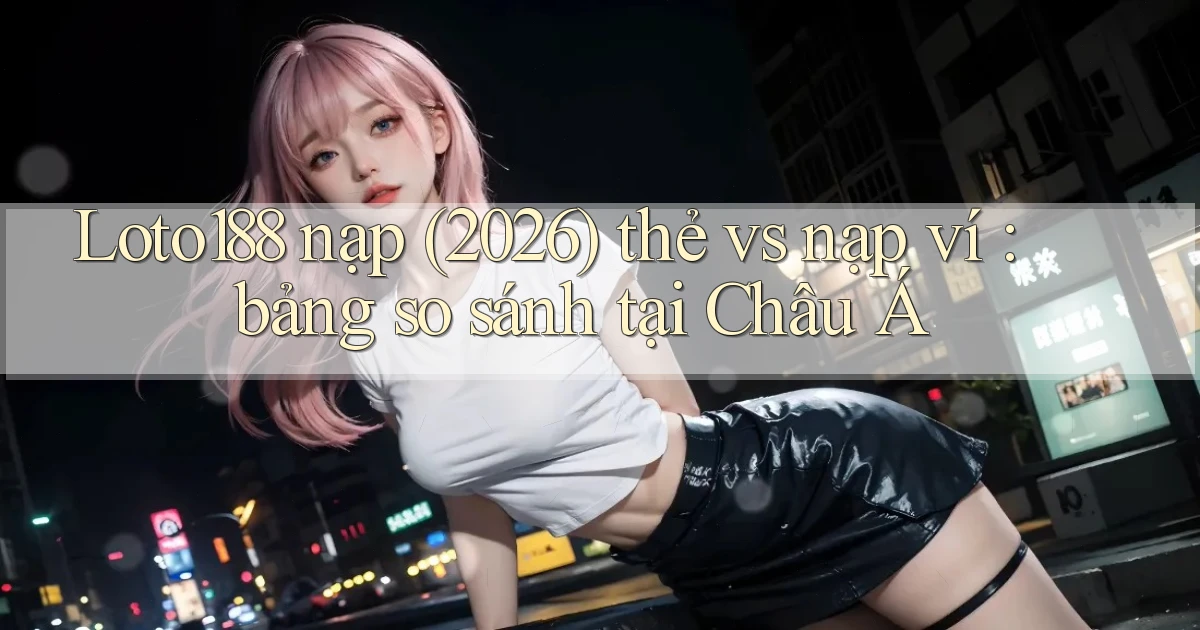 Loto188 nạp (2026) thẻ vs nạp ví bảng so sánh tại Châu Á