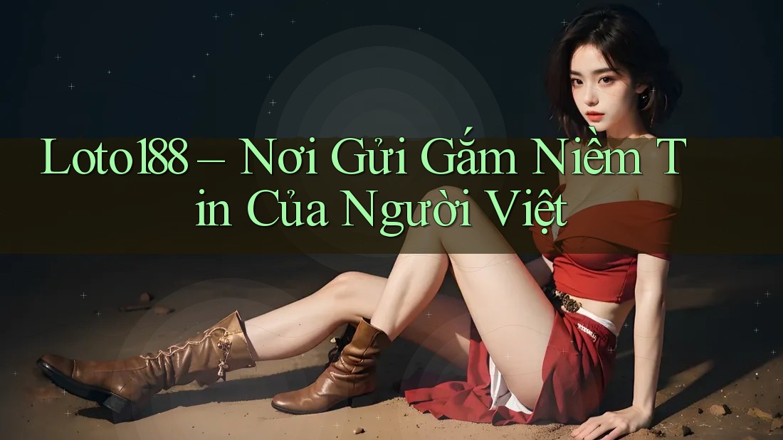 Loto188 – Nơi Gửi Gắm Niềm Tin Của Người Việt