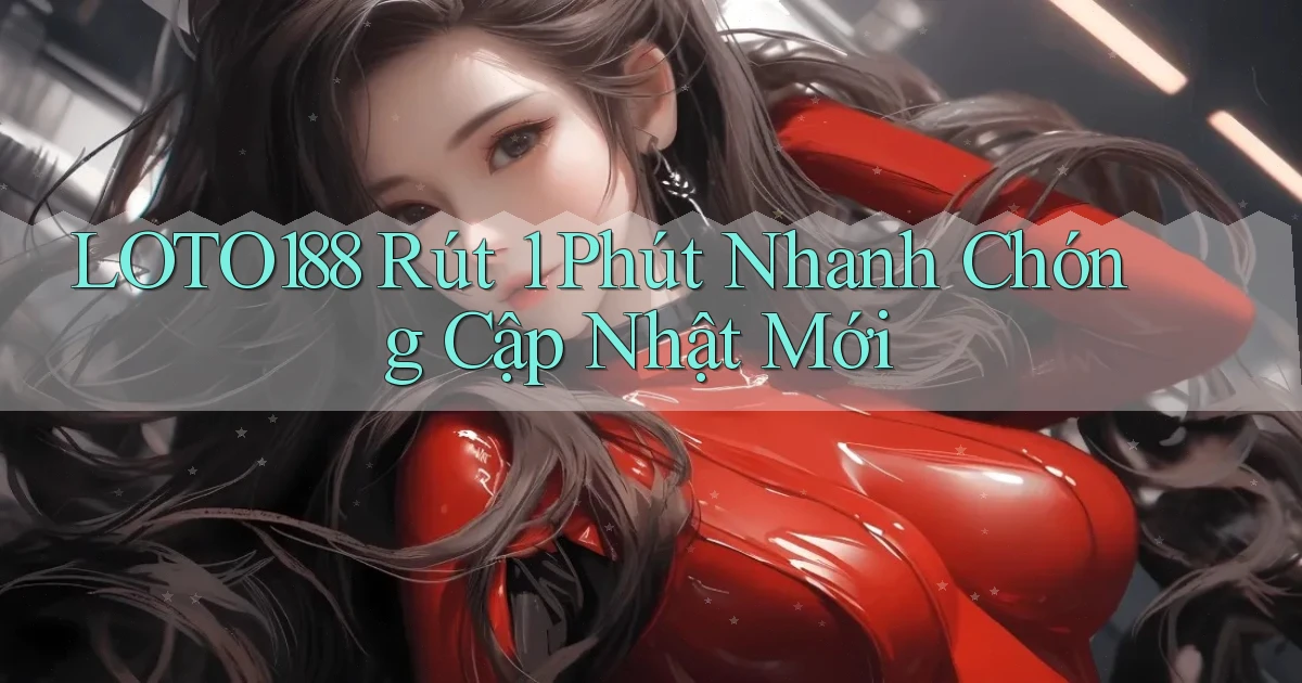 loto188 rút 1 phút nhanh chóng cập nhật mới