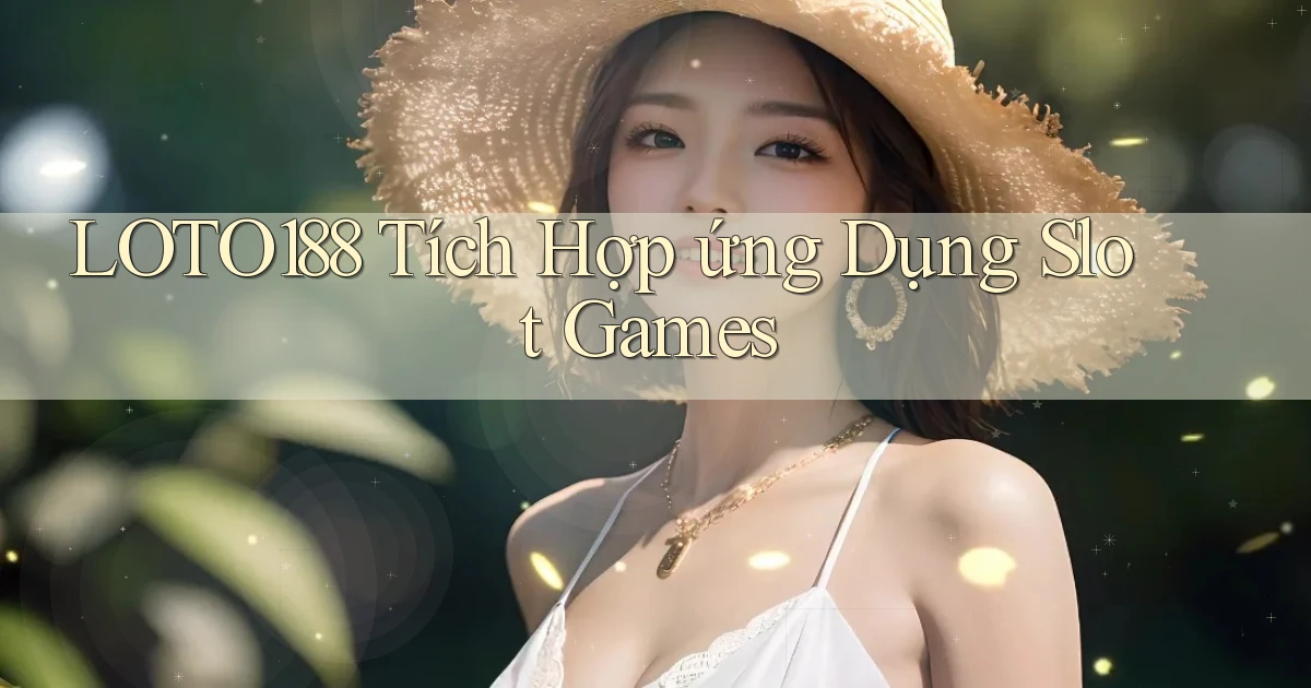 loto188  tích hợp ứng dụng slot games