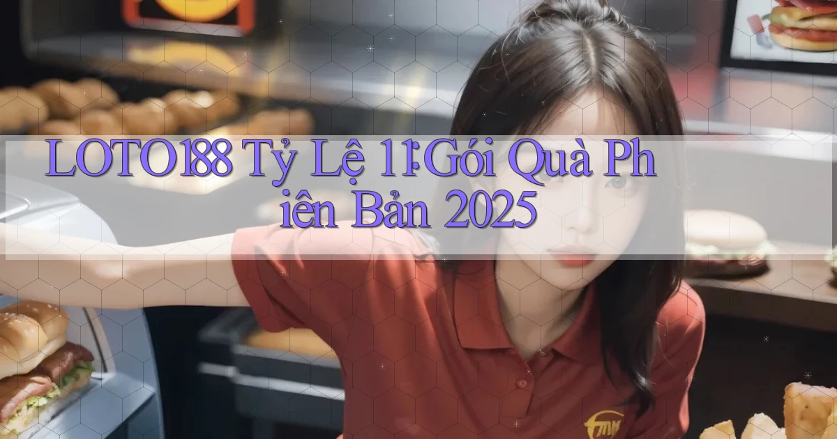 loto188 tỷ lệ 1：1 gói quà phiên bản 2025