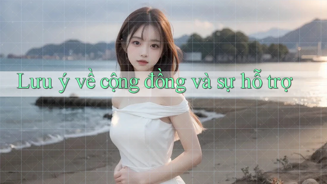 Lưu ý về cộng đồng và sự hỗ trợ