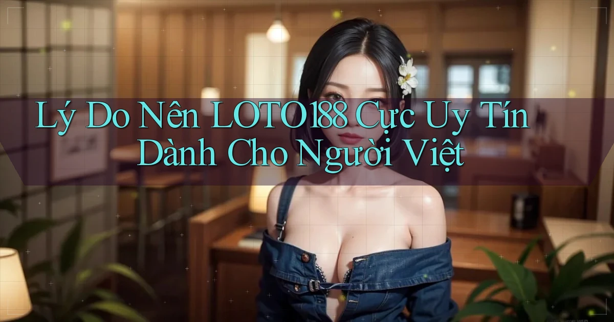 lý do nên loto188 cực uy tín dành cho người việt
