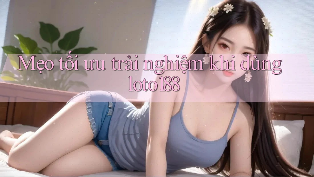 Mẹo tối ưu trải nghiệm khi dùng loto188