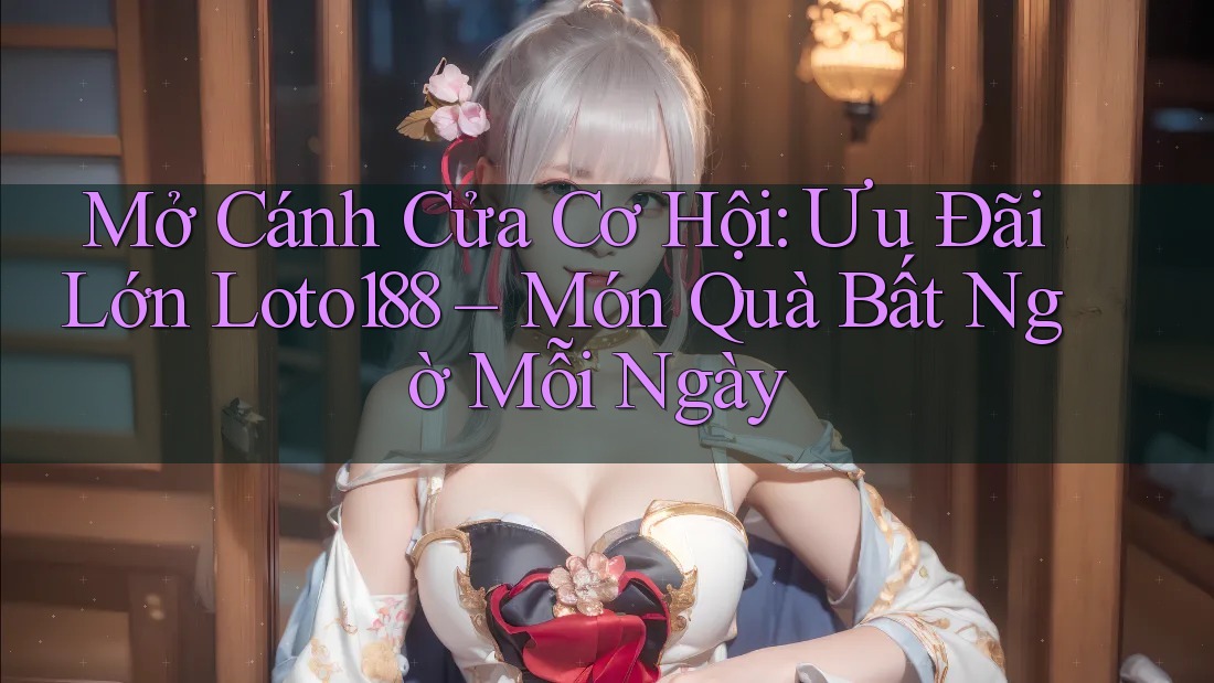 Mở Cánh Cửa Cơ Hội: Ưu Đãi Lớn Loto188 – Món Quà Bất Ngờ Mỗi Ngày