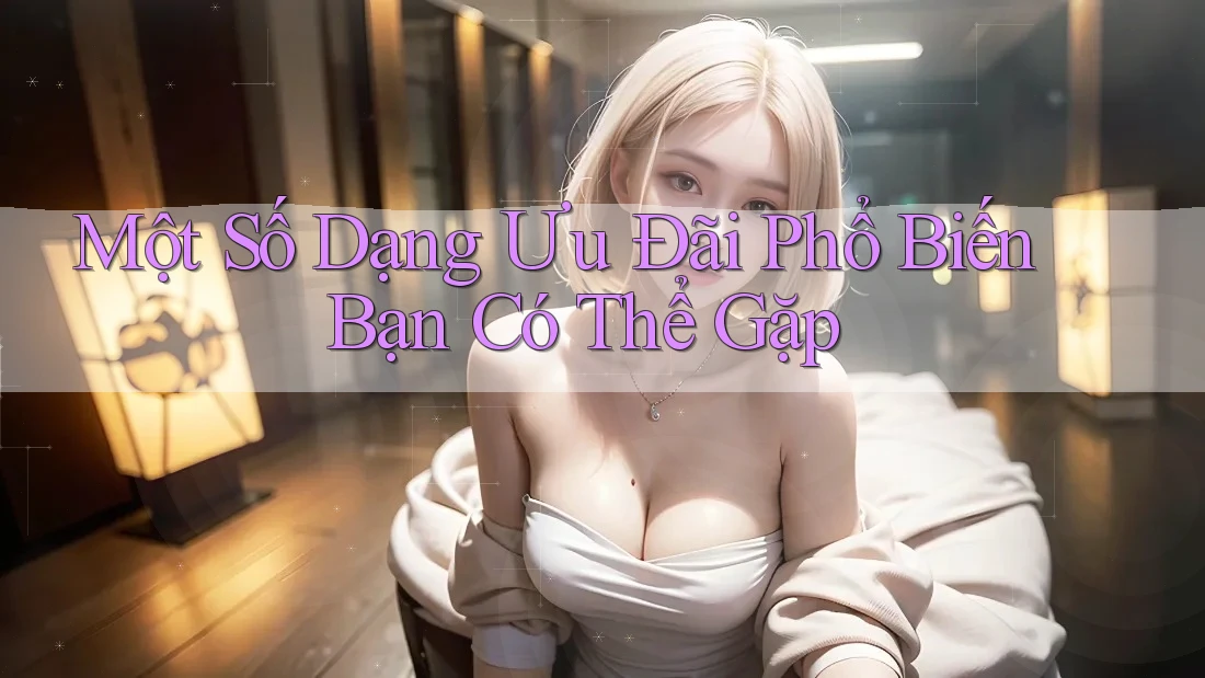 Một Số Dạng Ưu Đãi Phổ Biến Bạn Có Thể Gặp
