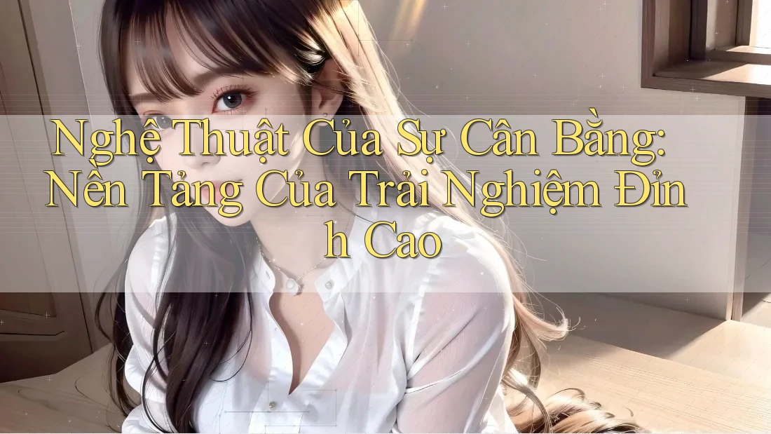 Nghệ Thuật Của Sự Cân Bằng: Nền Tảng Của Trải Nghiệm Đỉnh Cao