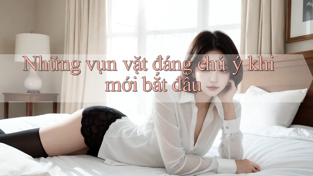 Những vụn vặt đáng chú ý khi mới bắt đầu