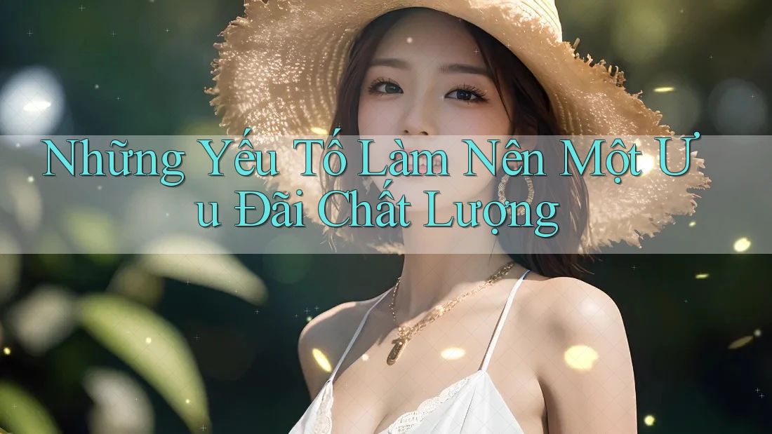 Những Yếu Tố Làm Nên Một Ưu Đãi Chất Lượng