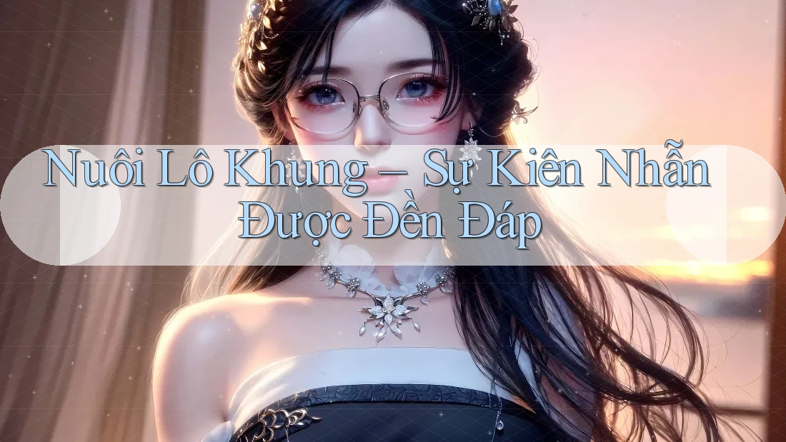 Nuôi Lô Khung – Sự Kiên Nhẫn Được Đền Đáp