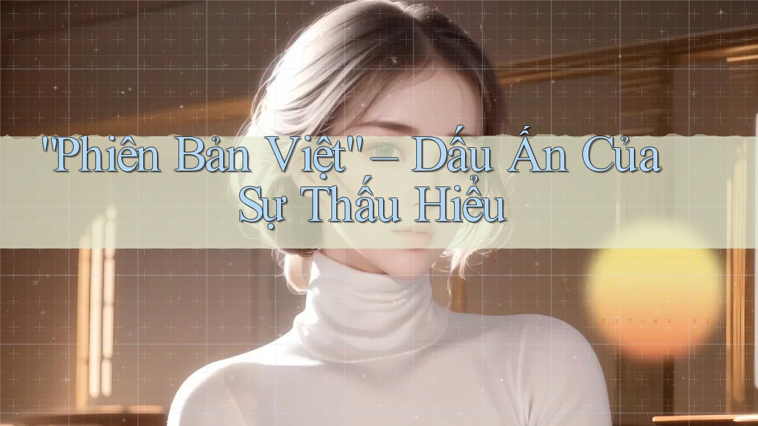 “Phiên Bản Việt” – Dấu Ấn Của Sự Thấu Hiểu