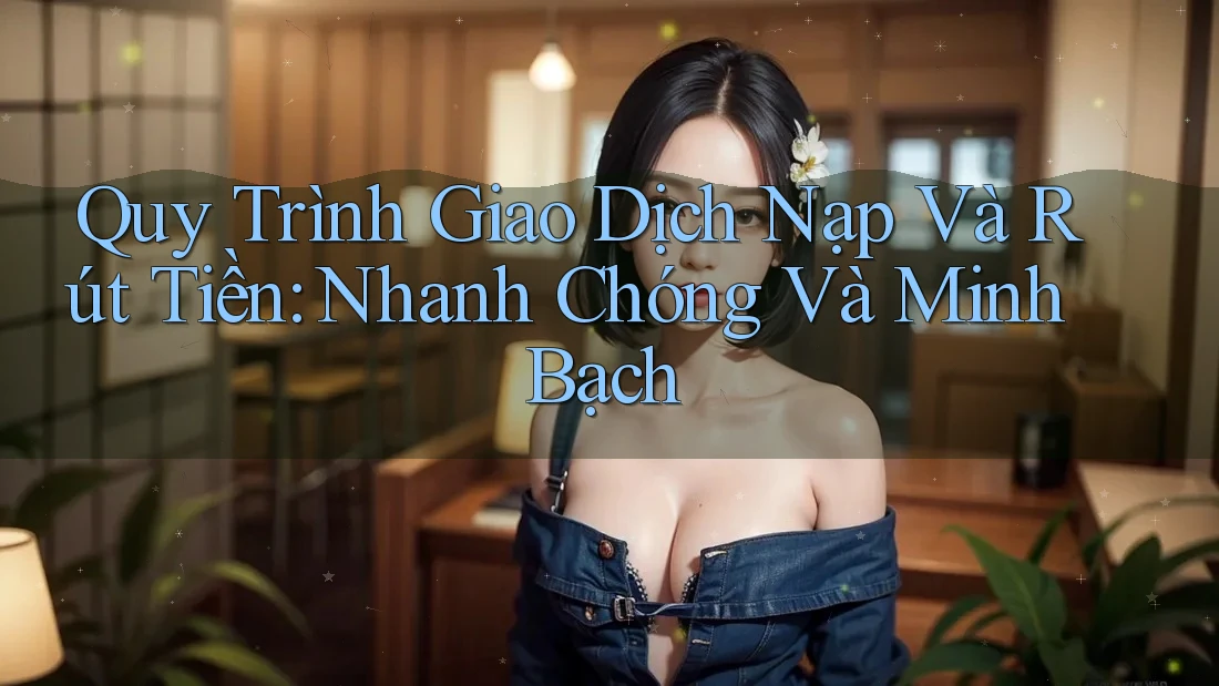 Quy Trình Giao Dịch Nạp Và Rút Tiền: Nhanh Chóng Và Minh Bạch