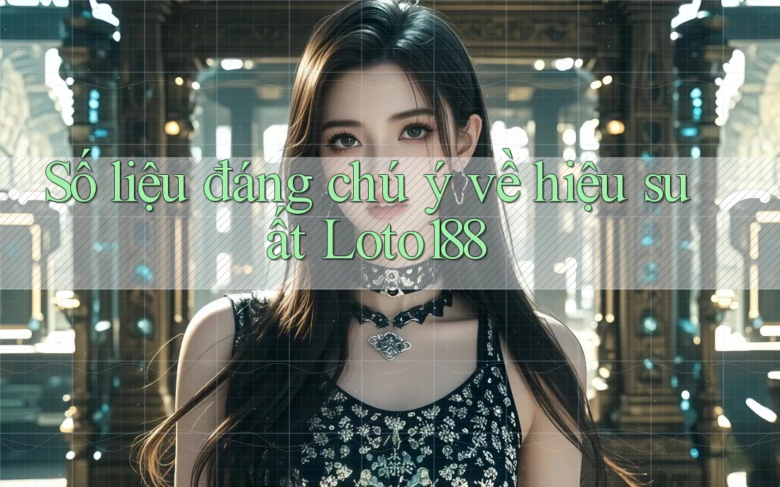 Số liệu đáng chú ý về hiệu suất Loto188