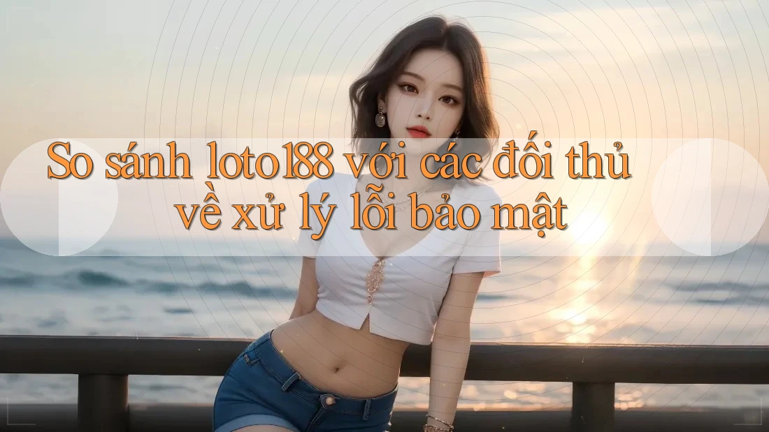 So sánh loto188 với các đối thủ về xử lý lỗi bảo mật