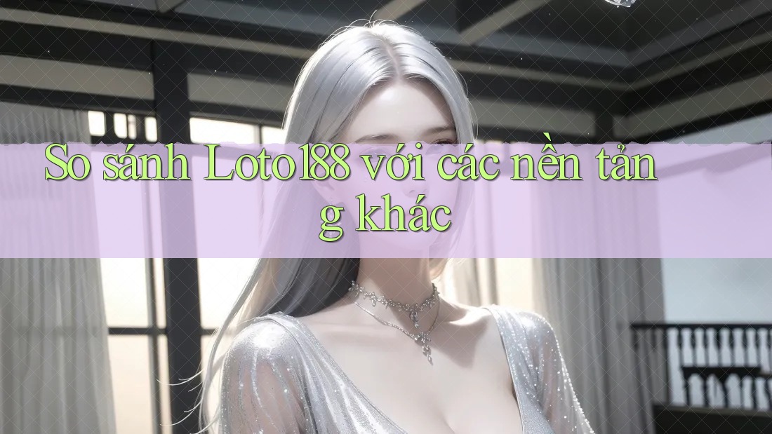 So sánh Loto188 với các nền tảng khác